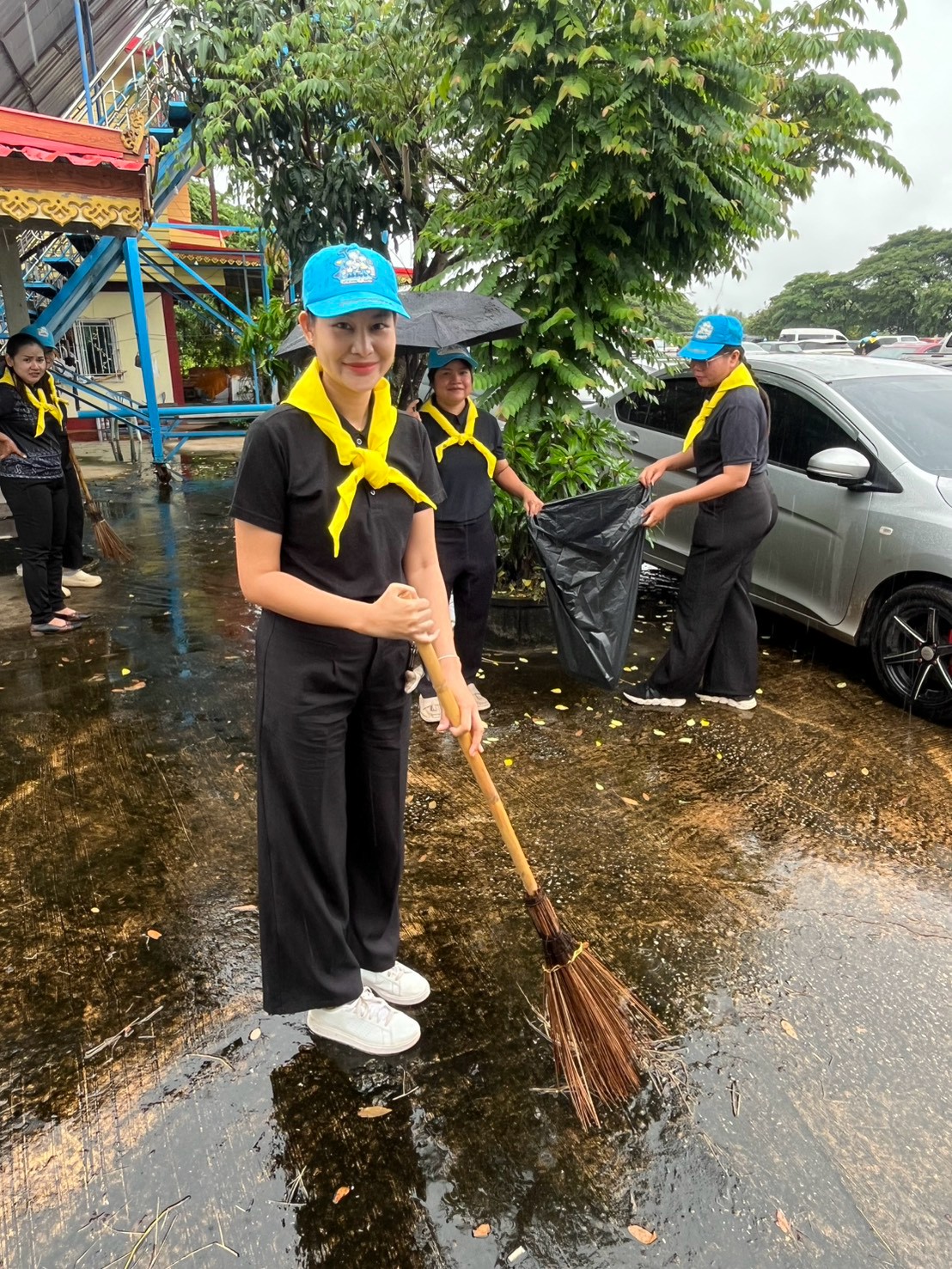 title - ส.ป.ก.บึงกาฬ จิตอาสาพัฒนาวัดเฉลิมพระเกียรติพระบาทสมเด็จพระเจ้าอยู่หัว